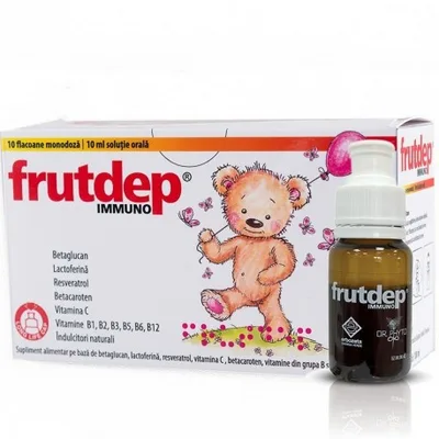 Frutdep Immuno, 10 flacoane, Dr. Phyto
