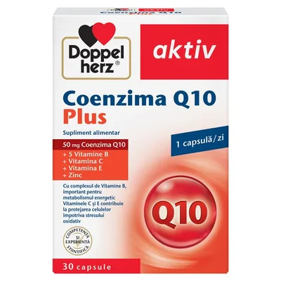 Coenzima Q10 Plus, Doppelherz Aktiv | 30 capsule