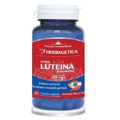 Super Luteina Zeaxantina, Herbagetica | 30 capsule