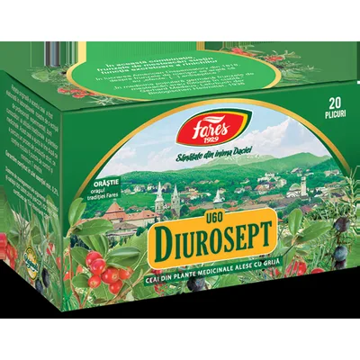 Diurosept, U60, ceai la plic, Fares | 20 plicuri