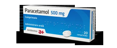 Paracetamol 500 mg, Antibiotice | 20 comprimate