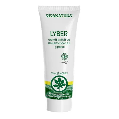CREMA ANTIREUMATICA ACTIVA CU UNTUL PAMANTULUI SI PETROL LYBER 75ML