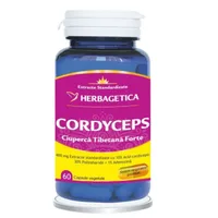 Cordyceps Ciuperca Tibetana Forte, Herbagetica | 60 capsule