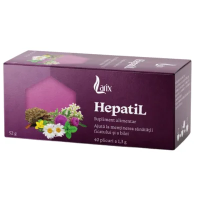 Ceai Hepatil, Larix | 40 plicuri
