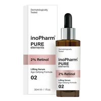 Ser de fata INOPHARM 2% Retinol, Rubella | 30 ml