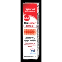 Raniseptol arsuri S.O.S – Spuma cu 20% Pantenol, Zdrovit | 150 ml