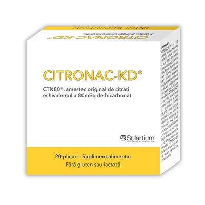 Citronac-KD, 20 plicuri, Meditrina Pharmaceuticals