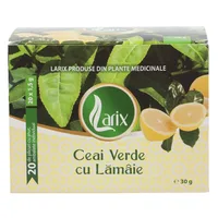 Ceai Verde si Lamaie, Larix | 20 plicuri cu supraplic