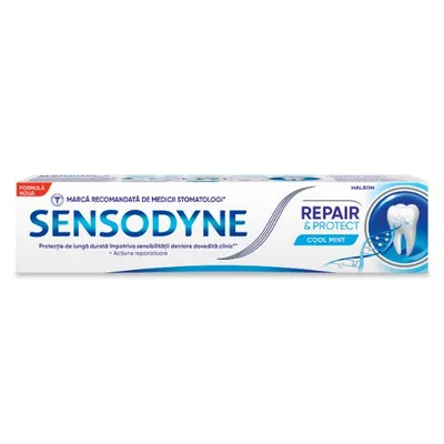 Pasta de dinti Repair & Protect Cool Mint Sensodyne, 75 ml, Haleon