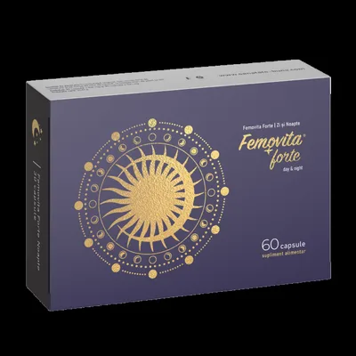 Femovita forte zi si noapte, 60 capsule, NaturPharma