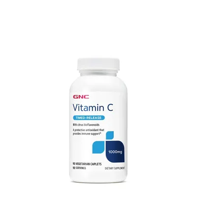 GNC Vitamina C 1000 Mg Cu Bioflavonoide Si Eliberare Prelungita | 90 Tb