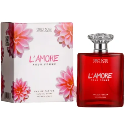 Apa de parfum pentru femei LAmore Red, Carlo Bossi | 100 ml