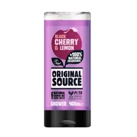 Gel dus ORIGINAL SOURCE cirese negre si lamaie, Luksja | 400 ml