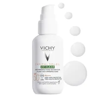 Fluid protectie zilnica SPF50+ anti-imperfectiuni pentru fata UV Clear, Capital Soleil, Vichy | 40 ml