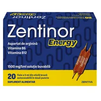 Zentinor Energy, 20 fiole, Zentiva