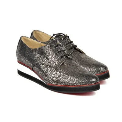Pantofi casual 239, meteor argintiu, Raxela | marimea 35