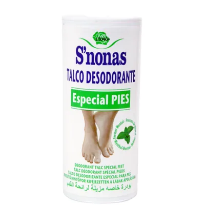 Pudra de talc pentru picioare S Nonas, Arom | 100 g