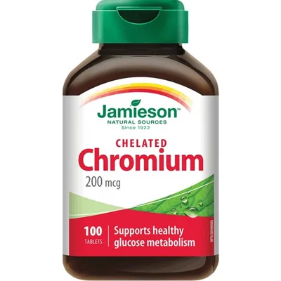 Crom chelat 200mg, 100 comprimate filmate, Jamieson