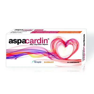 ASPACARDIN 39 MG/12 MG X 30