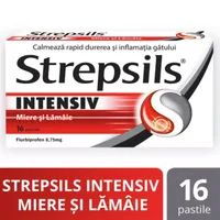 Strepsils Intensiv Miere si Lamaie, Reckitt Benckiser | 16 pastile