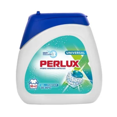 Detergent capsule hibrid Perlux Universal, Lakma | 10 capsule