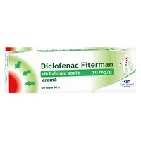 Diclofenac Fiterman 10mg/g x 1 crema | 50g