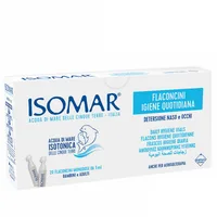 Picaturi pentru nas si ochi cu apa de mare izotonica, + 6luni, Isomar  | 20 x 5 ml