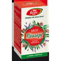Biosept cu miere si propolis, A13, sirop, Fares | 100 ml