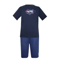 Pijama barbati PBV41 NEGRU STAY POSITIVE, Uniconf | marimea S