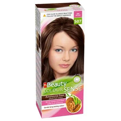 Vopsea de par S07 - Castaniu, MM Beauty Colour Sense
