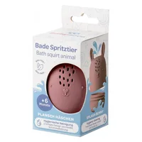 Jucarie din silicon pentru baie, diverse animalute, 6+ luni, Baby Nova | 1 bucata