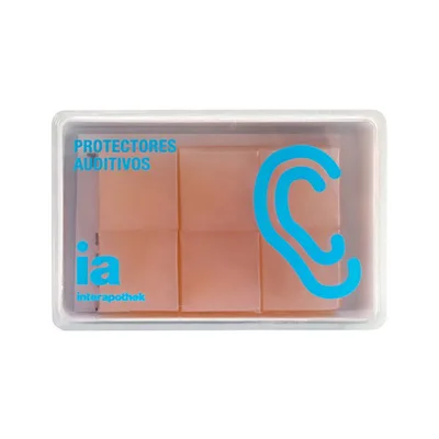 Dopuri de urechi din silicon modelabil, Interapothek | 6 buc