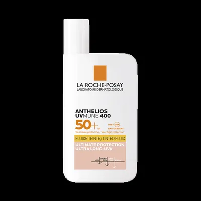 Fluid colorat pentru protectie solara SPF 50+ Anthelios UVmune, La Roche-Posay | 50 ml