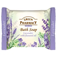 Sapun solid Lavanda si Ulei de Seminte de In, Green Pharmacy | 100 g