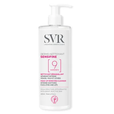 Demachiant Dermo-Nettoyant Sensifine, SVR | 400 ml