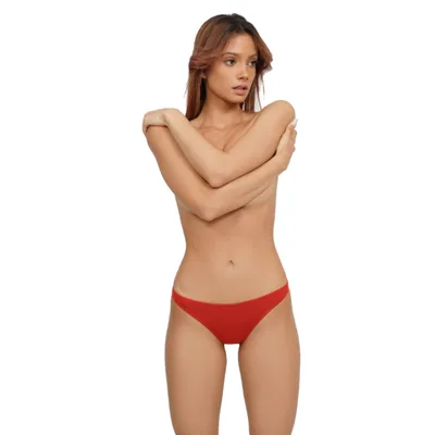 Chiloti dama tanga TF24 ROSU, Uniconf | marimea M