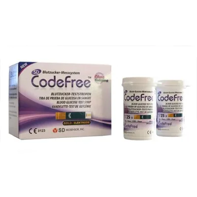 TEST GLICEMIE SD CODEFREE 50BUC
