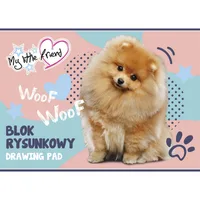 Bloc pentru desen MY LITTLE FRIEND, STM | 20 file