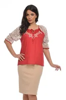 Fusta dama F06B bej nude, Dress to Impress | marimea 36