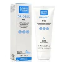 Gel antiperspirant impotriva transpiratiei excesive a mainilor si picioarelor Driosec, Martiderm | 75 ml