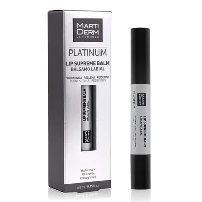 Balsam de buze cu acid hialuronic Lip Supreme, Platinum, Martiderm | 4,5 ml