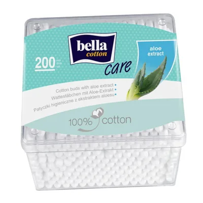 BETISOARE ORL BELLA ALOE CUTIE PATRATA X 200BUC