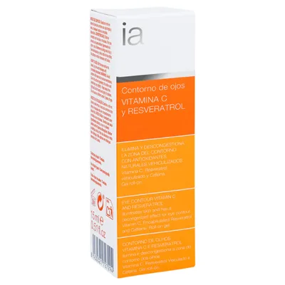 Crema gel contur ochi cu Vitamina C si resveratrol, Interapothek | 15 ml