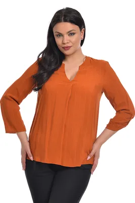 Camasa dama DT23CM19 caramiziu, Dress to Impress | marimea 38