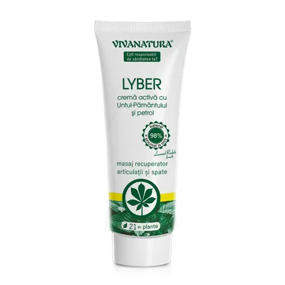 Crema activa cu untul pamantului si petrol Lyber, 500ml, VivaNatura