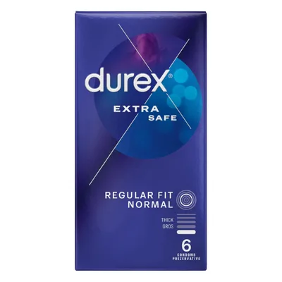 Prezervative Durex Extra Safe, Reckitt Benckiser | 12 buc