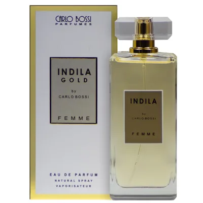 Apa de parfum pentru femei Indila Gold, Carlo Bossi | 100 ml