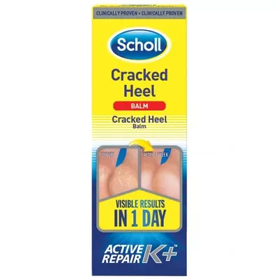 Crema calcaie pentru piele crapata REPAIR K+ Scholl, Reckitt Benckiser | 60 ml
