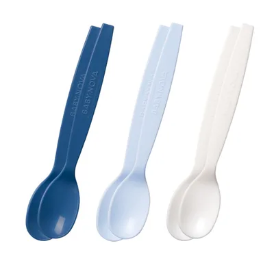 Set 6 lingurite din plastic, 6 luni, Baby Nova | 1 set x 6 lingurite