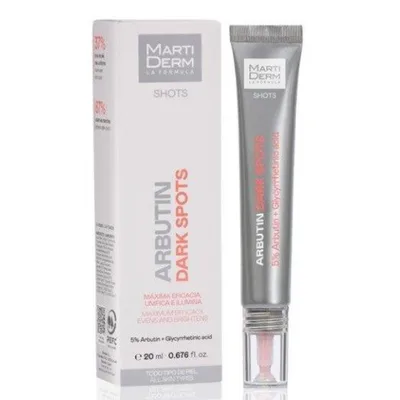 Gel fluid uniformizare ten Arbutin Dark Spots, Martiderm | 20 ml